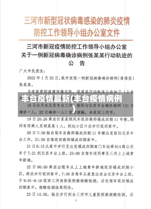 丰台疫情最新(丰台疫情病例)-第2张图片