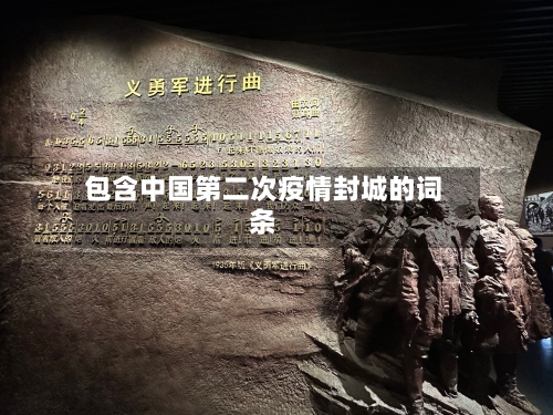 包含中国第二次疫情封城的词条